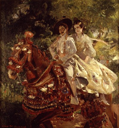 Gruppo valenciano da Joaquín Sorolla